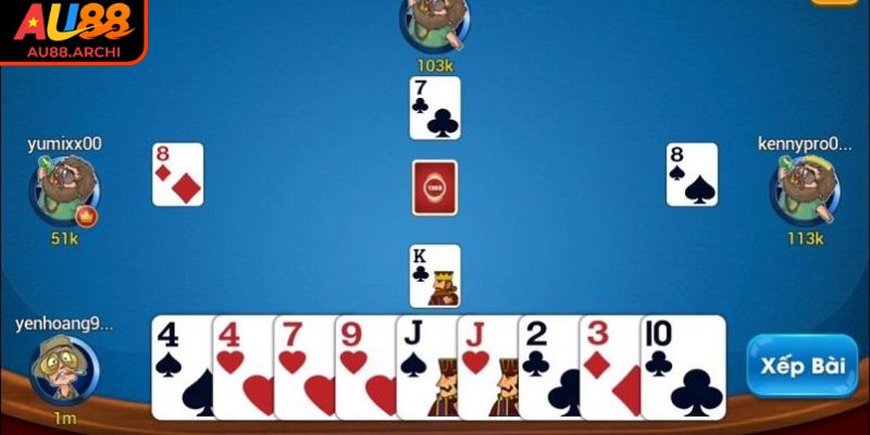 Bài Tấn AU88 - Luật Chuẩn Và Kinh Nghiệm Thắng Cho Newbie 2 Chia sẻ kinh nghiệm chiến thắng game bài Tấn AU88