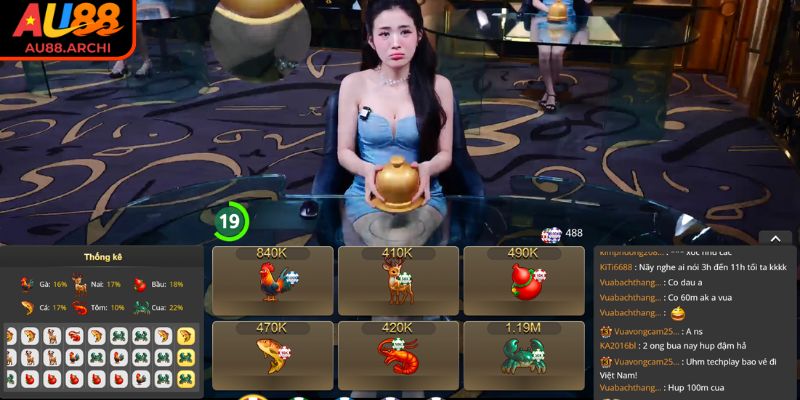 Khám phá game Bầu Cua tại AU88
