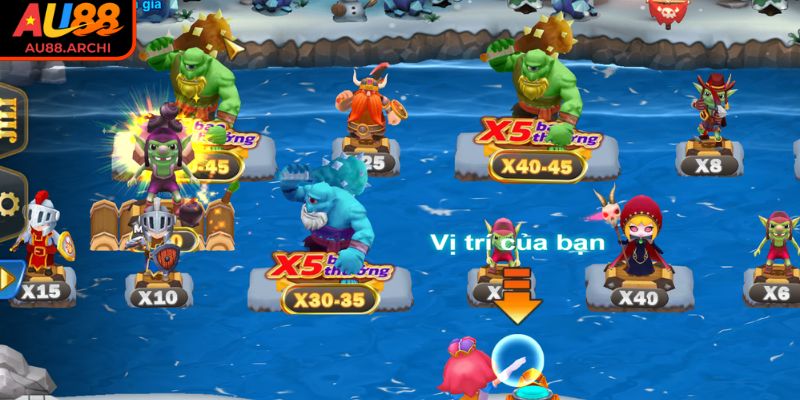 Đoạt Bảo Truyền Kỳ AU88 - Trải Nghiệm Bắn Cá Kịch Tính Nhất 3 Săn cá đặc biệt