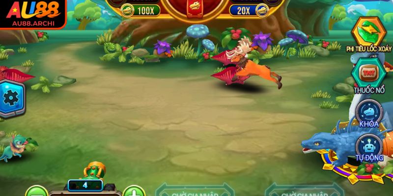 Dragon Master AU88 - Trò Chơi Săn Rồng Kịch Tính Nhất 2 Sinh vật hỗ trợ mang kho báu