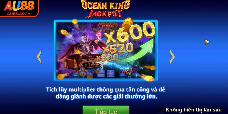 Khám phá game Jackpot Vua Đại Dương tại AU88

