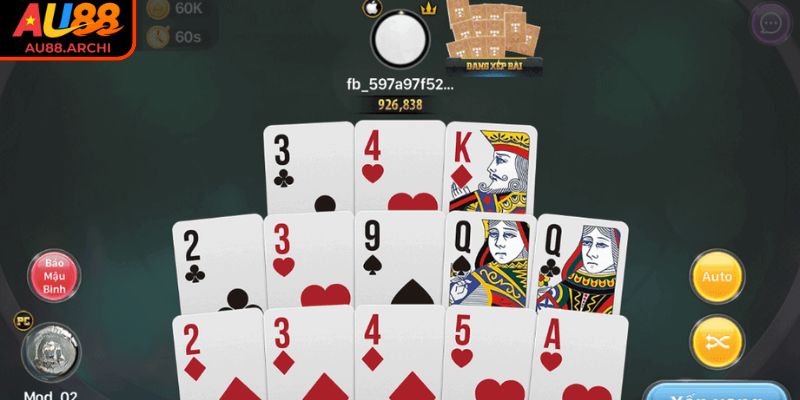 Những thông tin chi tiết về game bài Mậu Binh AU88
